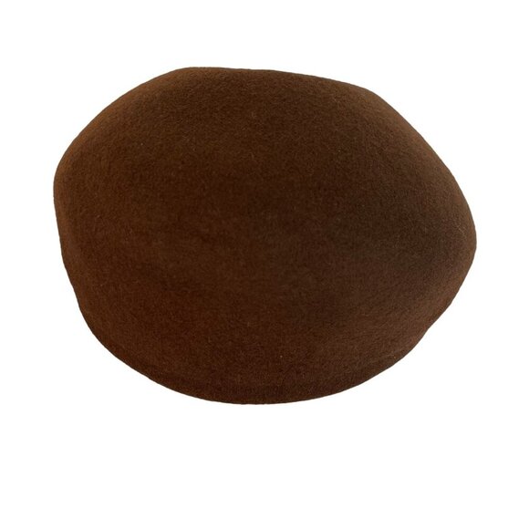 Vintage John Kent Brown Classic Wool Beret Hat - Picture 4 of 8